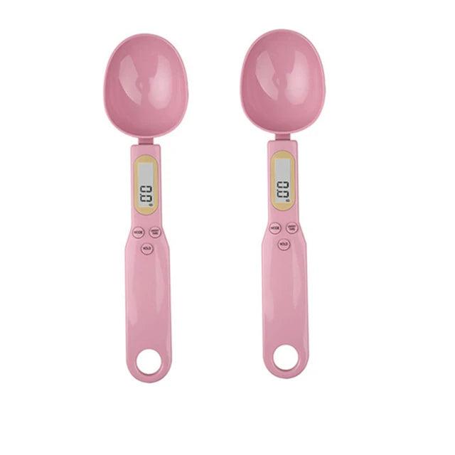 Mini Spoon Scale: Balança Digital para Cozinha - Medição Precisa de Ingredientes (0.1-500g)