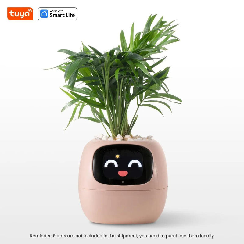 Tuya Ivy Smart Planter: Jardinagem Divertida e Inteligente com 49 Expressões e Sensores!