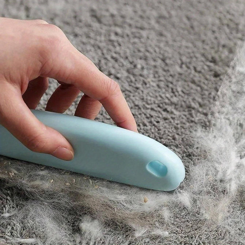 Escova Removedora de Pelos para Pets - Limpeza Suave para Gatos e Cães, Casa Sempre Organizada