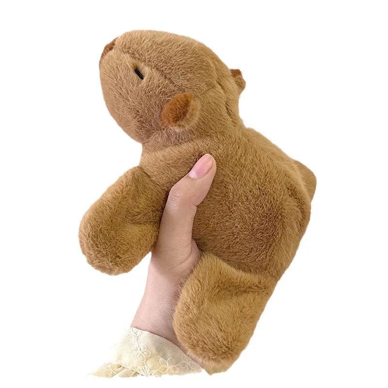 Bracelete Interativo de Animal Capivara - Brinquedo de Pelúcia para Crianças