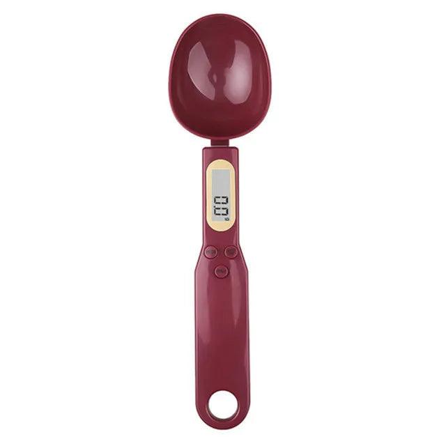 Mini Spoon Scale: Balança Digital para Cozinha - Medição Precisa de Ingredientes (0.1-500g)