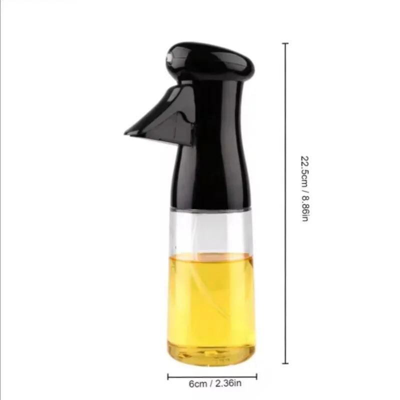 Spray Dispenser de Óleo Transparente para Cozinha - Praticidade e Precisão no Seu Dia a Dia!