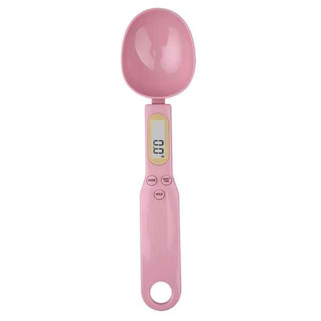 Mini Spoon Scale: Balança Digital para Cozinha - Medição Precisa de Ingredientes (0.1-500g)