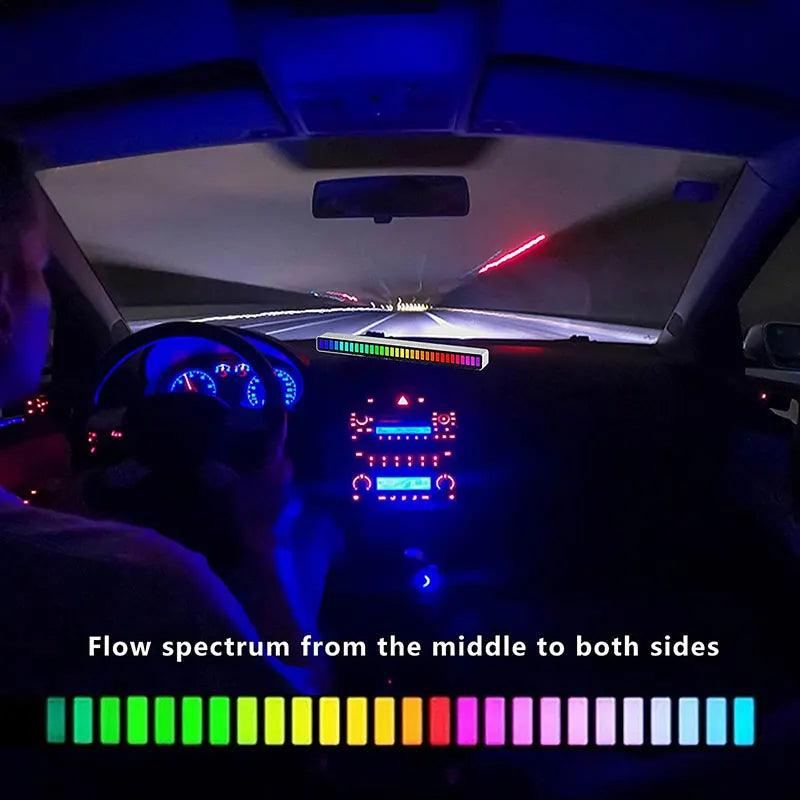 Lâmpada LED RGB Inteligente com Controle por Som – Sincronização com Música e Ritmo, Controle via App