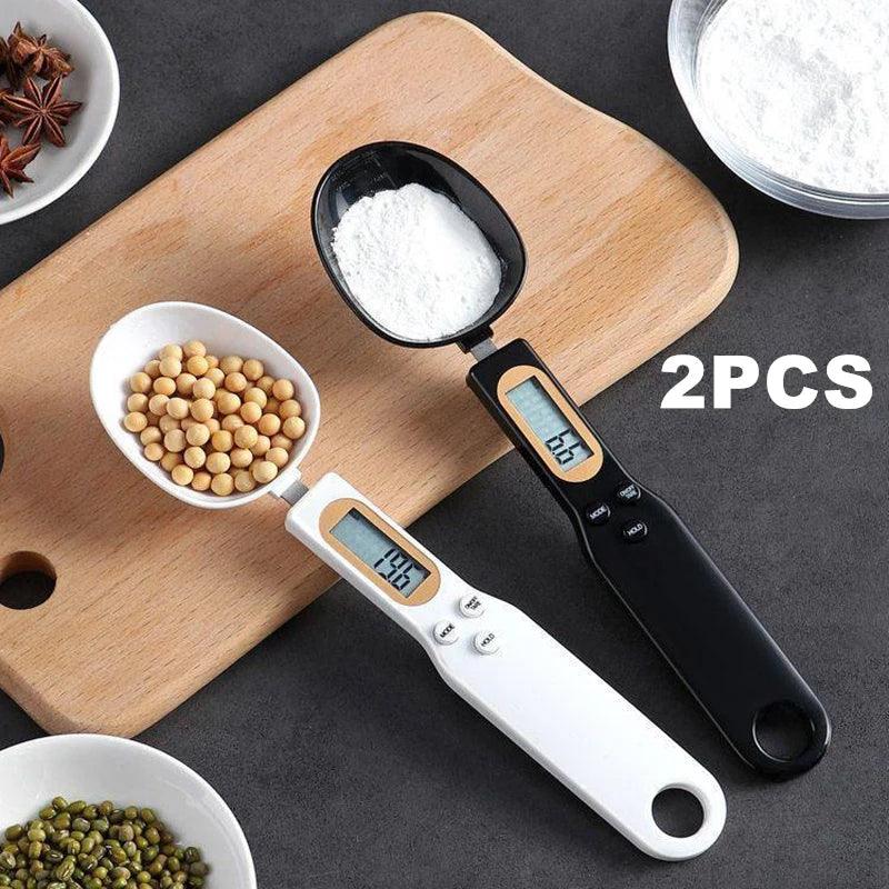 Mini Spoon Scale: Balança Digital para Cozinha - Medição Precisa de Ingredientes (0.1-500g)